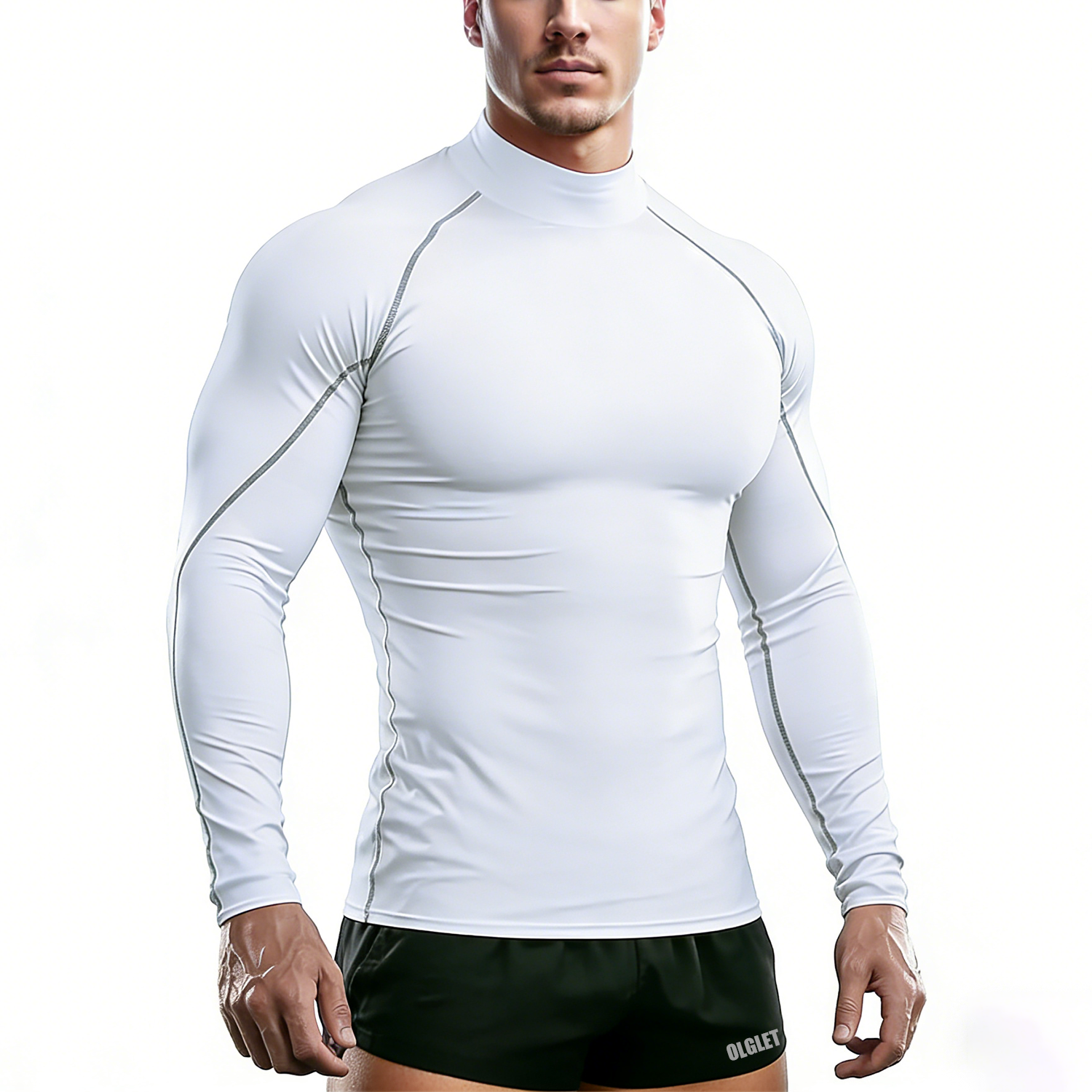 Sport T-shirt Men Compression  - مراجعة T Shirt Tight Fit وسعره