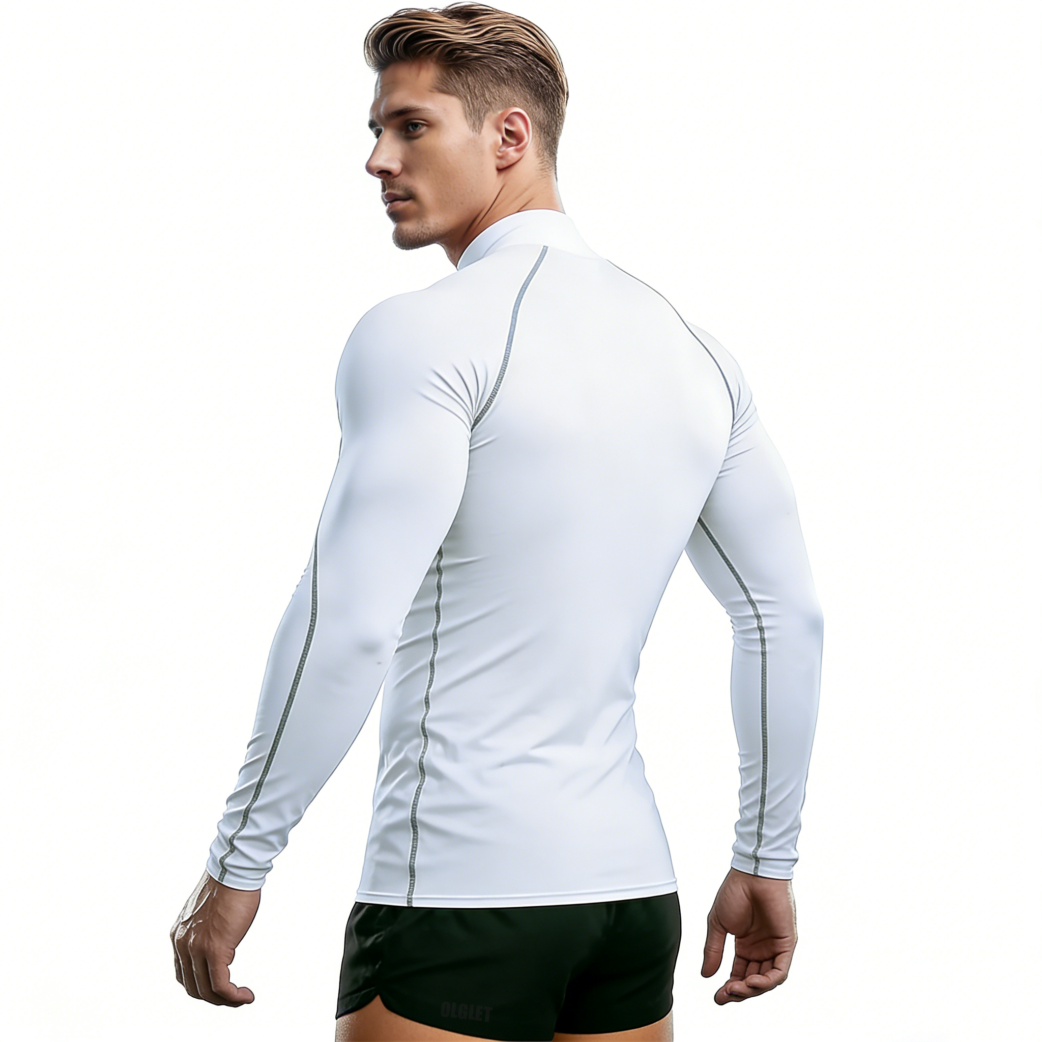 Sport T-shirt Men Compression  - مراجعة T Shirt Tight Fit وسعره