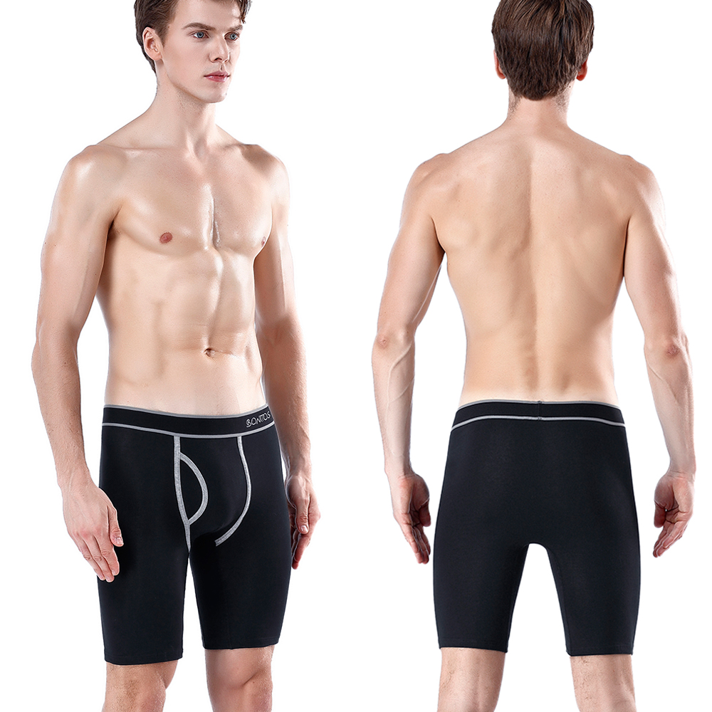 Front Opening Long Men's Panti - مراجعة Boxer Brief Pack Cotton وسعره