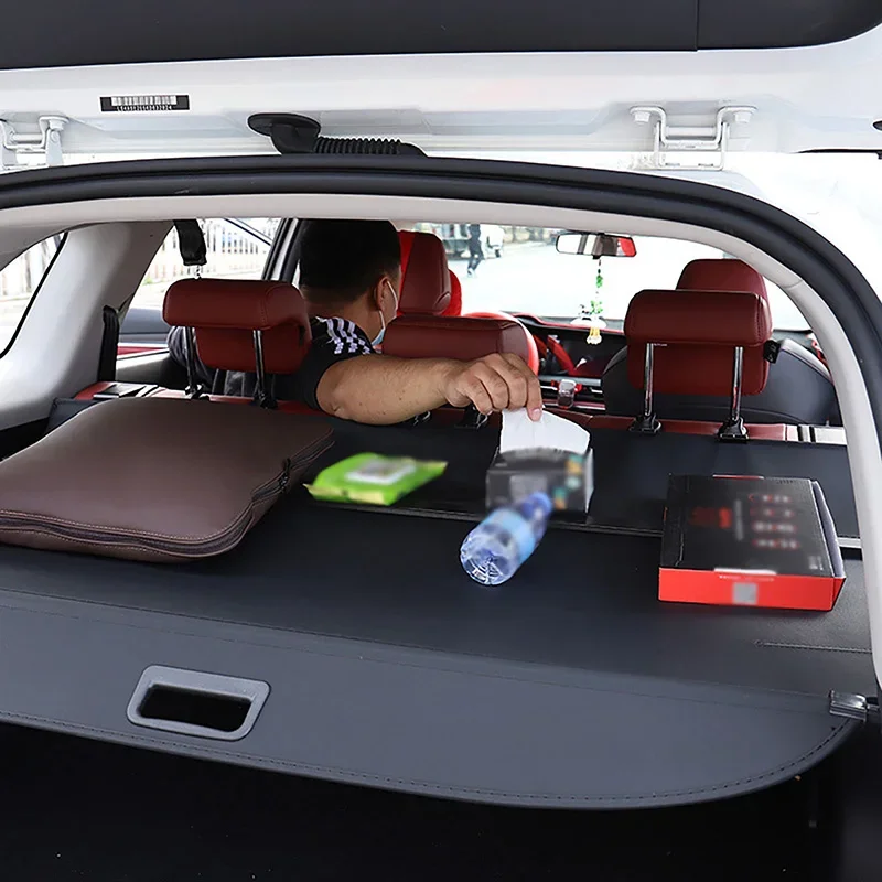 Rear Trunk Cargo Cover Carbon  - مراجعة Bamboo Fiber Trunk وسعره