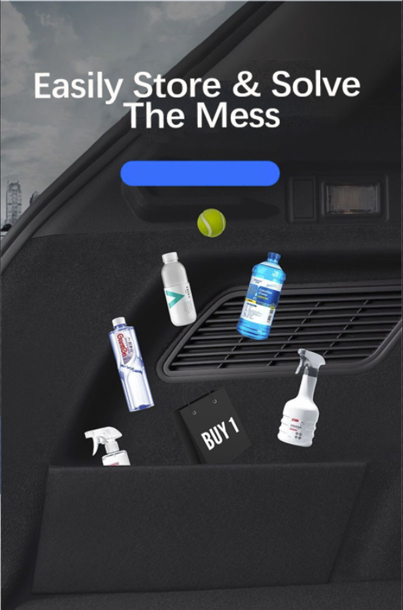 Car Rear Trunk Storage Partiti - مراجعة Bamboo Fiber Trunk وسعره