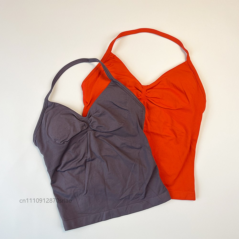 Women's Seamless Halter Strapp - مراجعة Suspender Tank Top وسعره