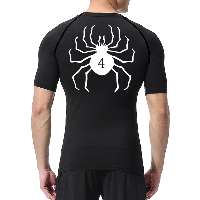 Spider Print Compression Shirt - مراجعة Base Layer Top وسعره