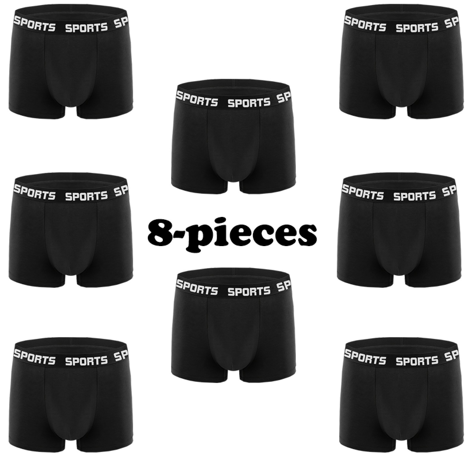 Supreme Comfort 8-Pack Men's S - مراجعة Performance Boxer Sport وسعره
