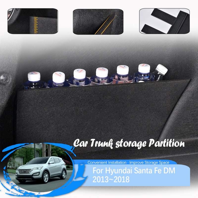 For Hyundai Santa Fe DM SWB 20 - مراجعة Bamboo Fiber Trunk وسعره