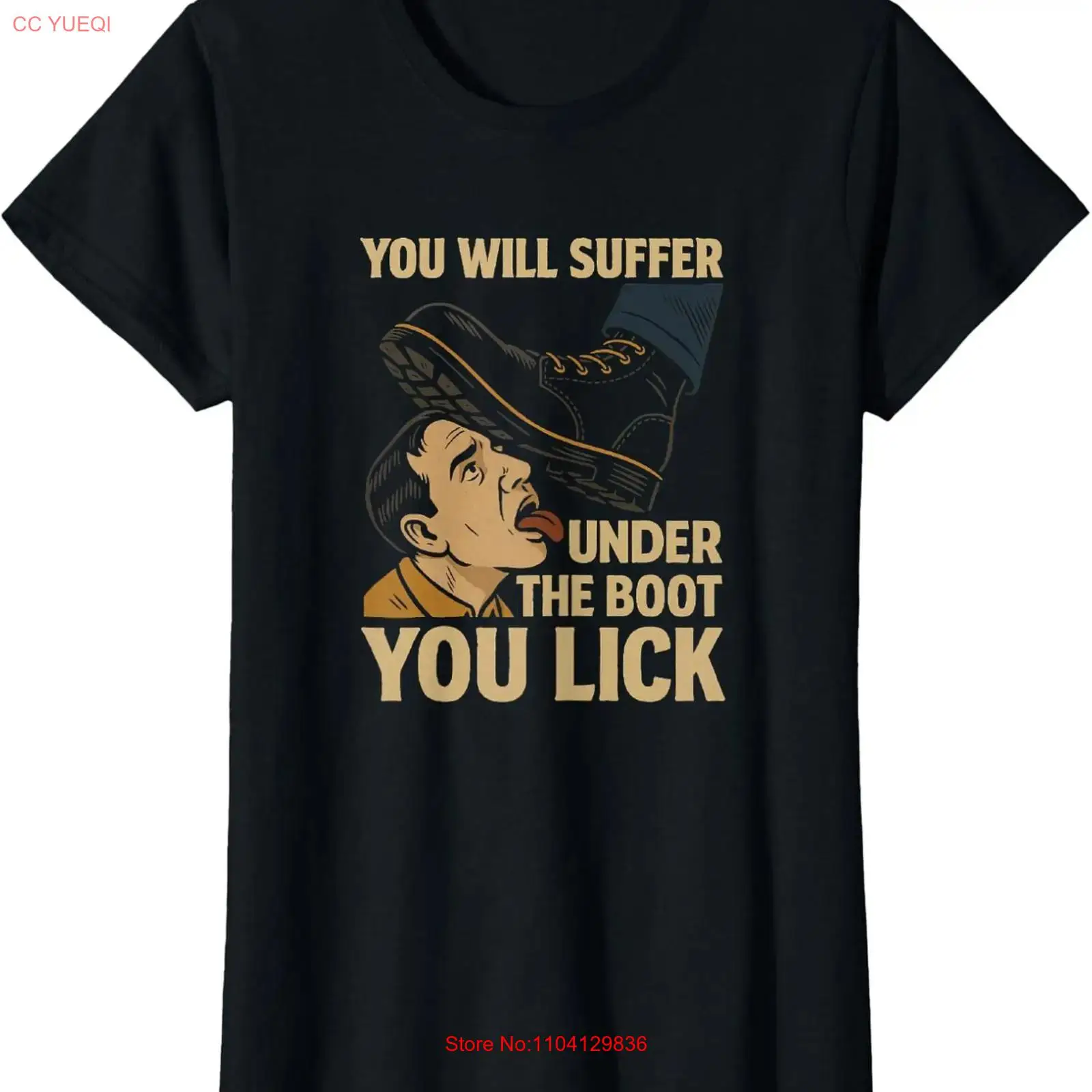 You Will Suffer Under The Boot - مراجعة Undershirt Crew Neck وسعره
