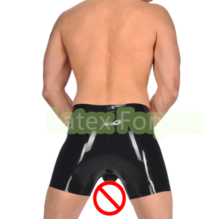 Latex Men Underwear Penis Shea - مراجعة Pouch Boxer Pouch وسعره