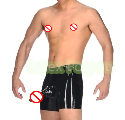 Latex Men Underwear Penis Shea - مراجعة Pouch Boxer Pouch وسعره