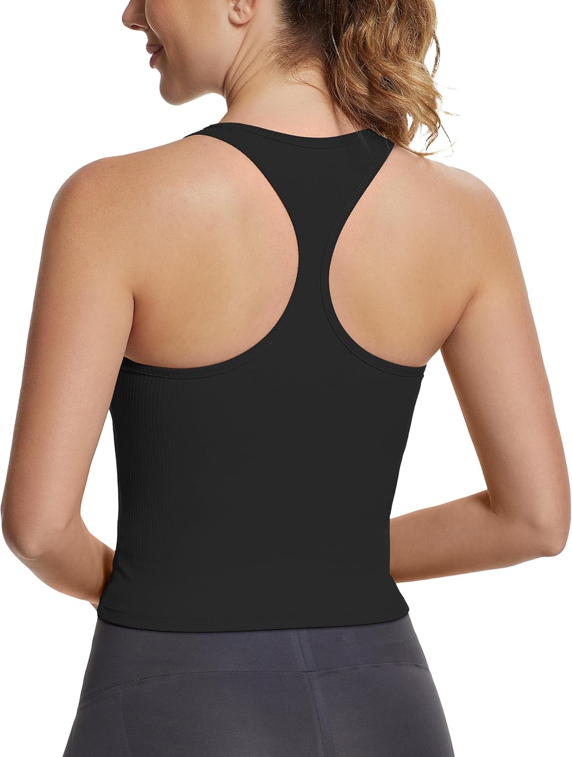 MathCat Ribbed Workout Tank To - مراجعة Tank Top Ribbed وسعره
