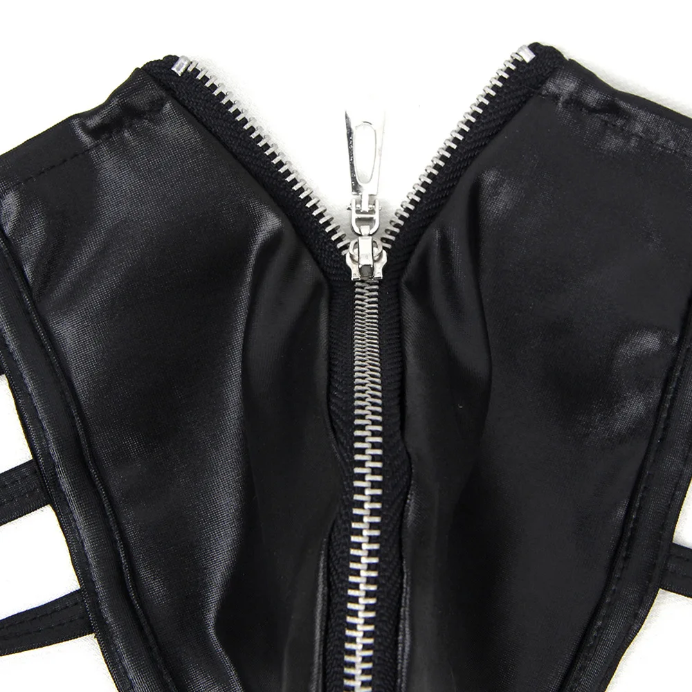 Mens Faux Leather G-String Tho - مراجعة Jockstrap Athletic وسعره