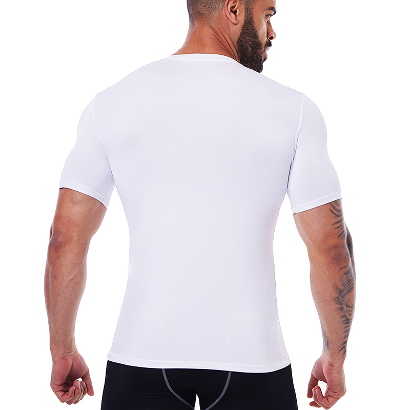 Men V Neck Compression Shirts  - مراجعة Undershirt Crew Neck وسعره