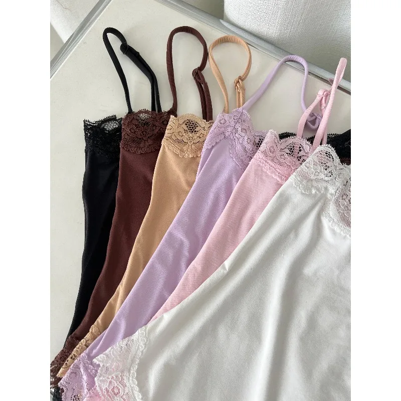 Women's Square Neck Lace Bodys - مراجعة Suspender Tank Top وسعره
