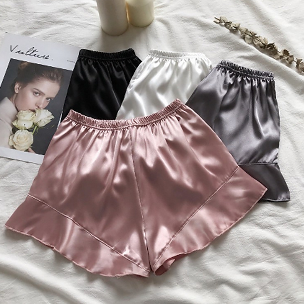 Satin Shorts Women Underwear S - مراجعة Boxer Brief Pack Cotton وسعره