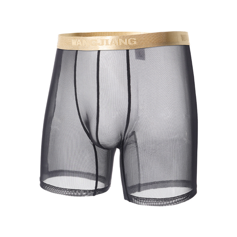 Wangjiang Men's Mesh Boxer Sho - مراجعة Mesh Sport Boxer وسعره