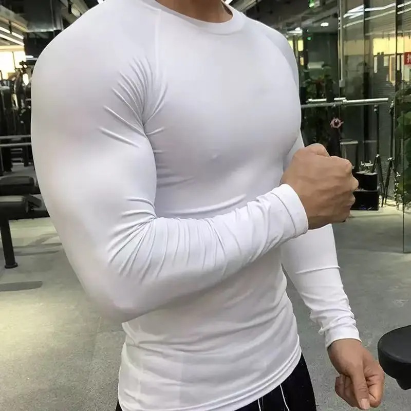 Men Sport T-shirt Quick Dry Bo - مراجعة T Shirt Tight Fit وسعره