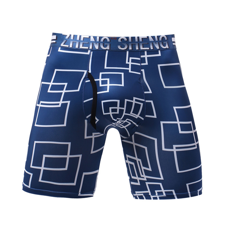 Mens Underwear Boxers Shorts H - مراجعة Long Leg Trunk Men وسعره
