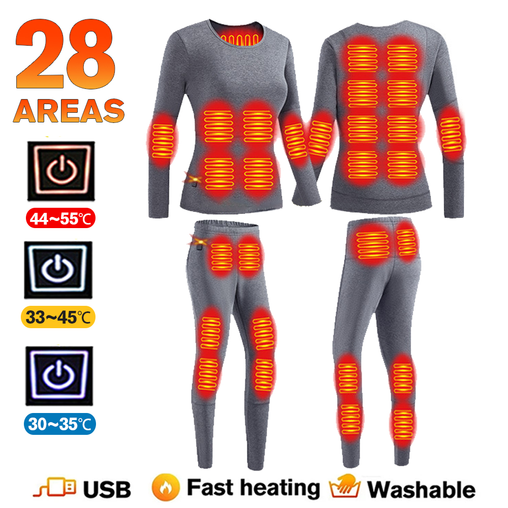 Winter Thermal Heated Jacket M - مراجعة Thermal Long John وسعره