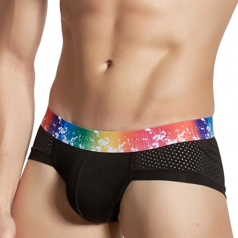 Men Briefs Soft Breathable Mes - مراجعة Mesh Sport Boxer وسعره