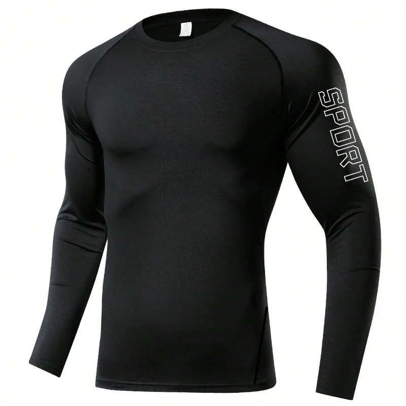Men Compression Long Sleeve Sh - مراجعة Base Layer Top وسعره
