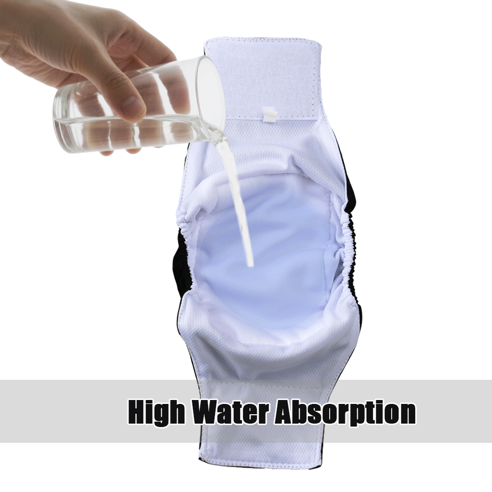 3 Pack Washable Male Dog Diape - مراجعة Multi Pack Underwear وسعره